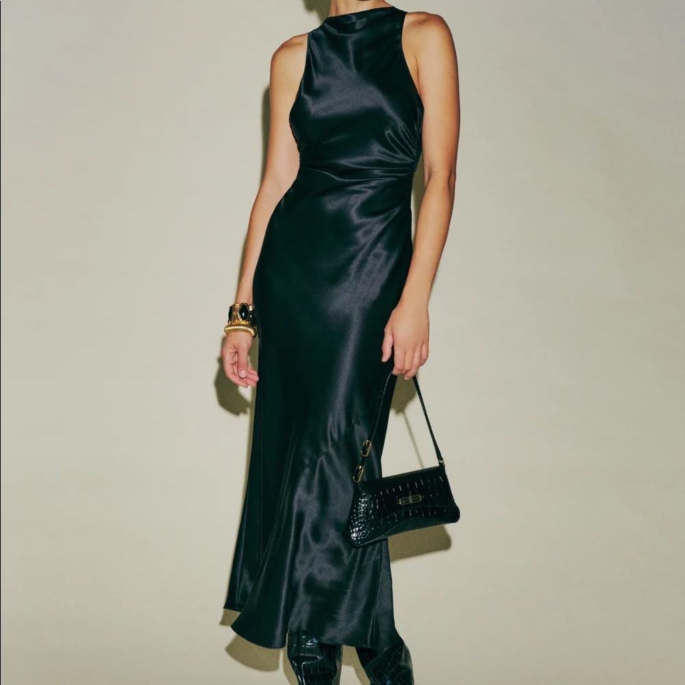 Reformation | Casette Silk Dress